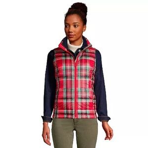Lands end down puffer vest